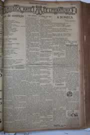 Página do jornal Correio do Ceará de março de 1928