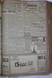 Página do jornal Correio do Ceará de março de 1928