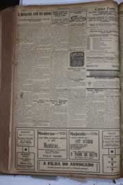 Página do jornal Correio do Ceará de março de 1928