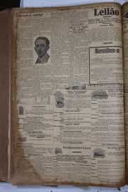 Página do jornal Correio do Ceará de abril de 1928