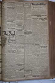 Página do jornal Correio do Ceará de abril de 1928