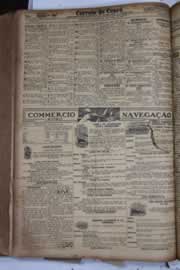 Página do jornal Correio do Ceará de abril de 1928