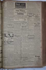 Página do jornal Correio do Ceará de abril de 1928