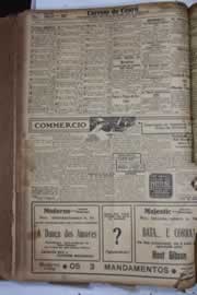 Página do jornal Correio do Ceará de abril de 1928