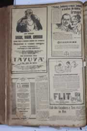 Página do jornal Correio do Ceará de abril de 1928