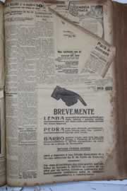 Página do jornal Correio do Ceará de abril de 1928