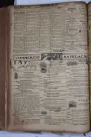 Página do jornal Correio do Ceará de abril de 1928