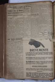 Página do jornal Correio do Ceará de abril de 1928