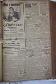 Página do jornal Correio do Ceará de abril de 1928