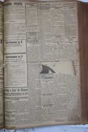 Página do jornal Correio do Ceará de abril de 1928