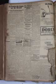 Página do jornal Correio do Ceará de abril de 1928