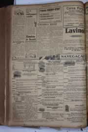 Página do jornal Correio do Ceará de abril de 1928