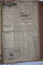 Página do jornal Correio do Ceará de abril de 1928