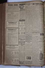 Página do jornal Correio do Ceará de abril de 1928