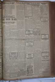 Página do jornal Correio do Ceará de abril de 1928