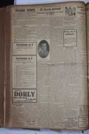 Página do jornal Correio do Ceará de abril de 1928