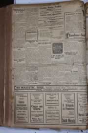Página do jornal Correio do Ceará de abril de 1928