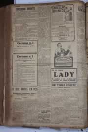 Página do jornal Correio do Ceará de abril de 1928