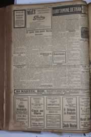 Página do jornal Correio do Ceará de abril de 1928