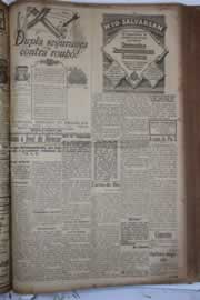 Página do jornal Correio do Ceará de abril de 1928
