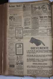 Página do jornal Correio do Ceará de abril de 1928