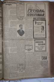 Página do jornal Correio do Ceará de abril de 1928