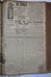 Página do jornal Correio do Ceará de abril de 1928