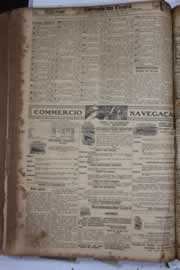 Página do jornal Correio do Ceará de abril de 1928
