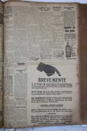 Página do jornal Correio do Ceará de abril de 1928