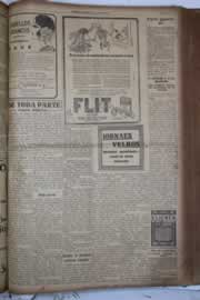 Página do jornal Correio do Ceará de abril de 1928