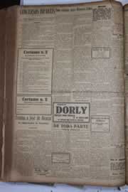 Página do jornal Correio do Ceará de abril de 1928
