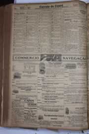 Página do jornal Correio do Ceará de abril de 1928