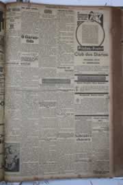 Página do jornal Correio do Ceará de maio de 1928