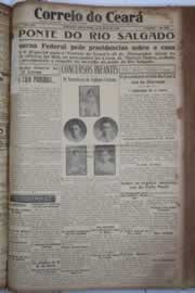 Página do jornal Correio do Ceará de maio de 1928