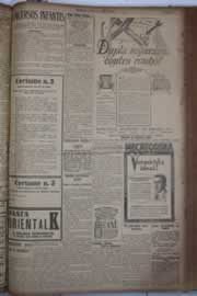 Página do jornal Correio do Ceará de maio de 1928