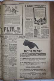 Página do jornal Correio do Ceará de maio de 1928