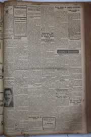 Página do jornal Correio do Ceará de maio de 1928