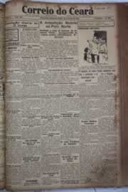 Página do jornal Correio do Ceará de maio de 1928