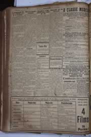 Página do jornal Correio do Ceará de maio de 1928