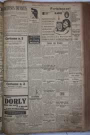 Página do jornal Correio do Ceará de maio de 1928