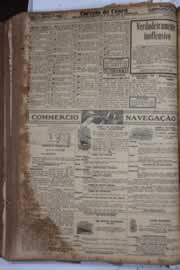 Página do jornal Correio do Ceará de junho de 1928