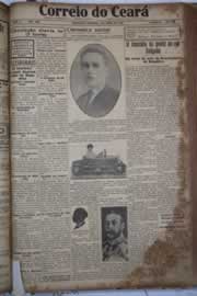 Página do jornal Correio do Ceará de junho de 1928