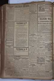 Página do jornal Correio do Ceará de junho de 1928