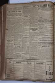 Página do jornal Correio do Ceará de junho de 1928
