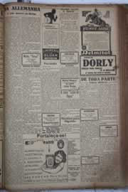 Página do jornal Correio do Ceará de junho de 1928