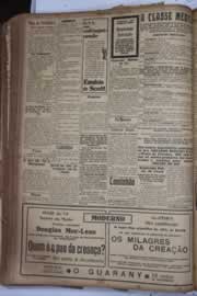 Página do jornal Correio do Ceará de junho de 1928
