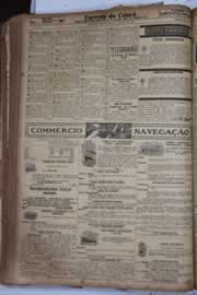 Página do jornal Correio do Ceará de junho de 1928