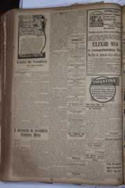 Página do jornal Correio do Ceará de junho de 1928