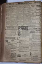 Página do jornal Correio do Ceará de junho de 1928