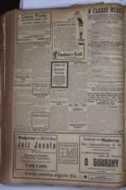 Página do jornal Correio do Ceará de junho de 1928